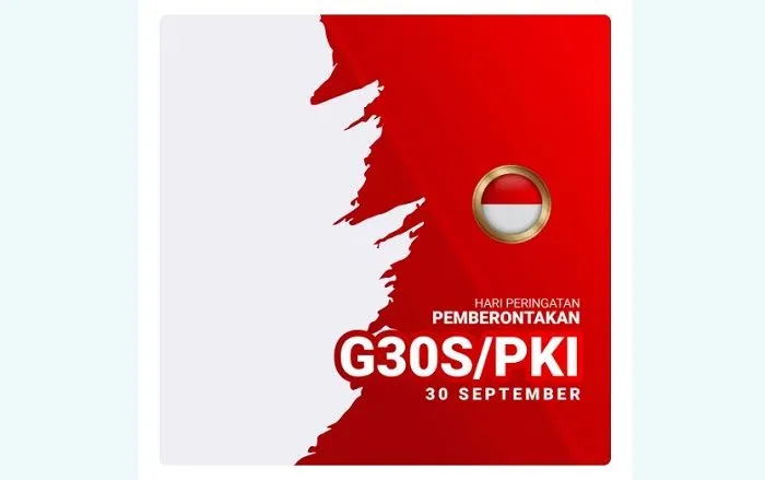 Twibbon peringatan peristiwa G30S PKI.