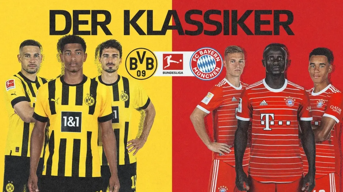 Live Streaming Dortmund vs Bayen Munchen Malam Ini Pukul 23.30 WIB, Lengkap dengan Prediksi dan Susunan Pemain