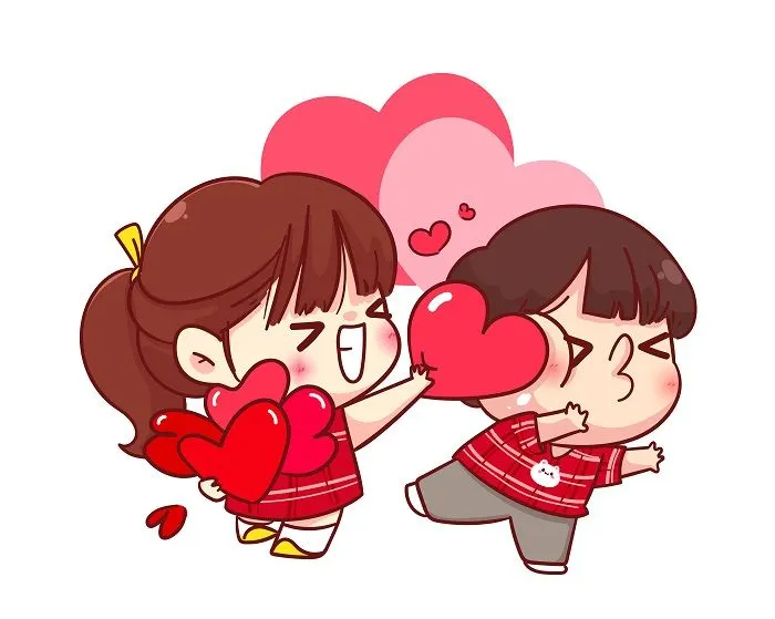 Ilustrasi peringatan Boyfriend Day.