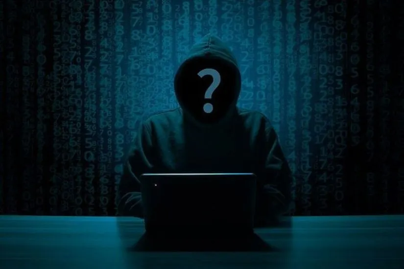 Ilustrasi hacker peretas data