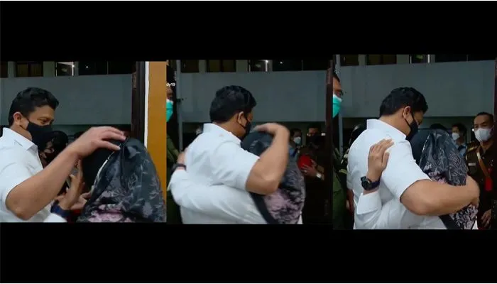 Terekam Momen Susi Menangis di Pelukan Ferdy Sambo Usai Sidang,&nbsp;Warganet: Harus Sesuai Skenario