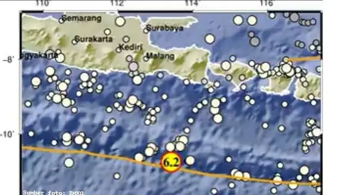 Jember Beberapa Kali Diguncang Gempa, BMKG: Hati-hati Terhadap Gempa Susulan