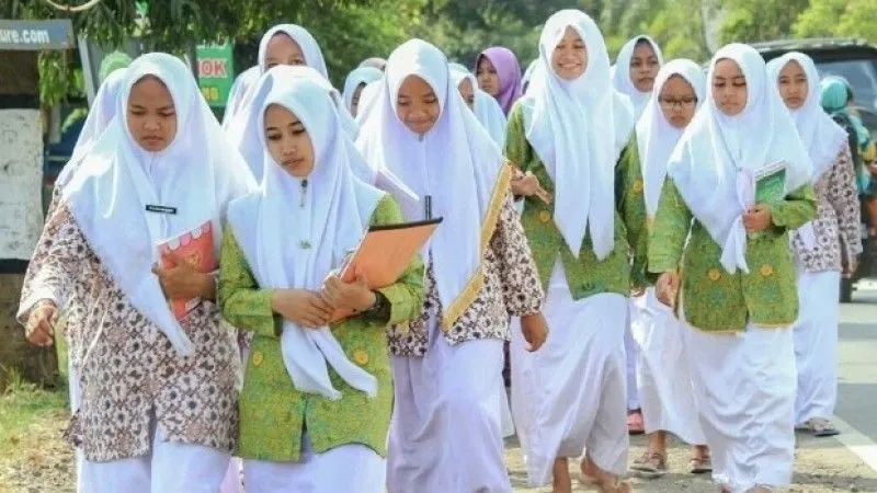 Ilustrasi Hari Santri Nasional pada 22 Oktober.