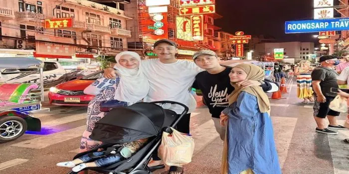 pasangan Lesti Kejora adan Rizky Billar kembali mesra dan liburan ke luar negeri