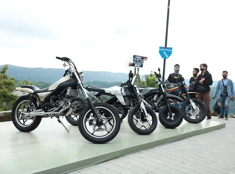 Program Yard Built Indonesia, Yamaha menggandeng builder dari Jawa Tengah dan Jogja bertajuk Tour the Java Heritage. (dok. Yamaha)