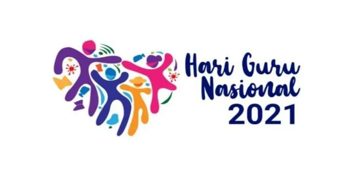 Logo Hari Guru Nasional 2021.
