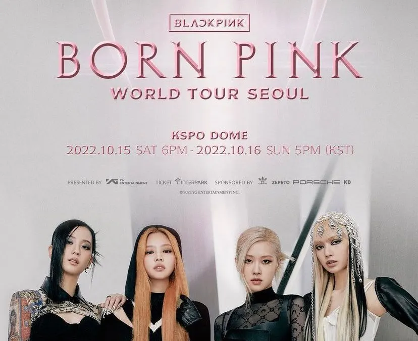 Blackpink Baru Saja Menggelar Konser bertajuk “Born Pink World Tour” di Seoul, Banyak dihadiri Selebritis