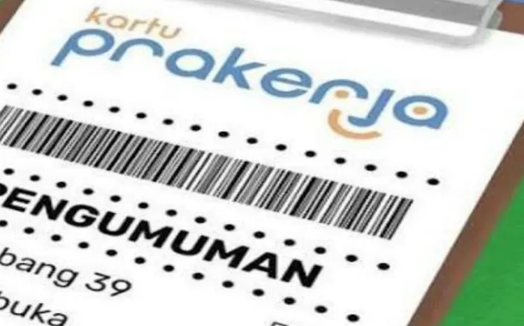 Berikut Daftar Nama Peserta Lolos Seleksi Kartu Prakerja Gelombang 39