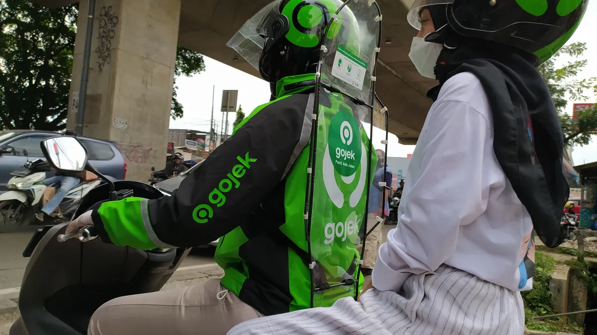 Dukung Pembelajaran Tatap Muka di Kota Bogor, Gojek siapkan voucher khusus untuk pulang pergi ke sekolah bagi pelajar dan guru. (Yogi Faisal)