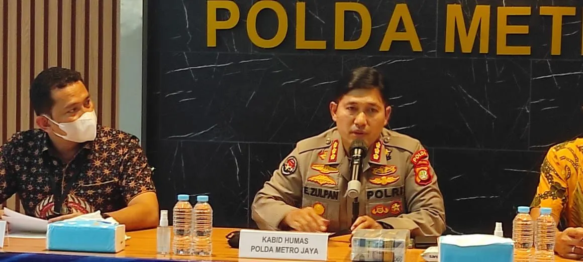Kabid Humas Polda Metro Jaya, Kombes Pol Endra Zulpan.