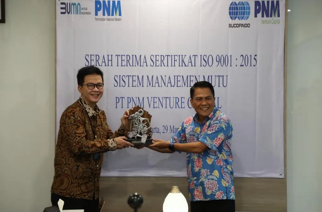 Ilustrasi PNM Venture Capital raih sertifikasi ISO 9001:2015
