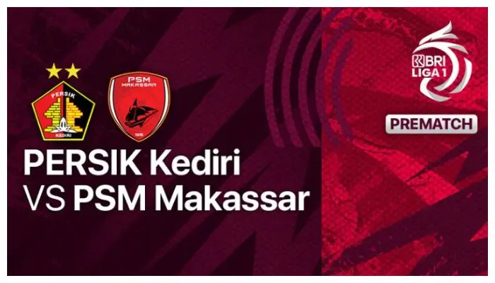Link Live Streaming Bola Persik Kediri vs PSM Makassar BRI Liga 1 Jumat 2 September 2022 Pukul 20.30 WIB