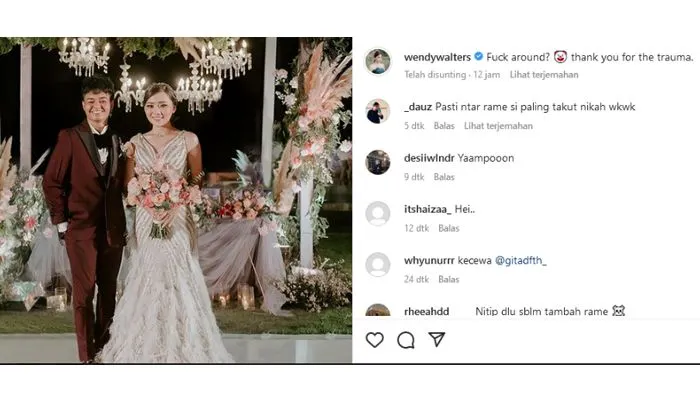 Reza Arap Diduga Berselingkuh, Petunjuk Wendy Walters Ini Menguatkan Asumsi Publik!
