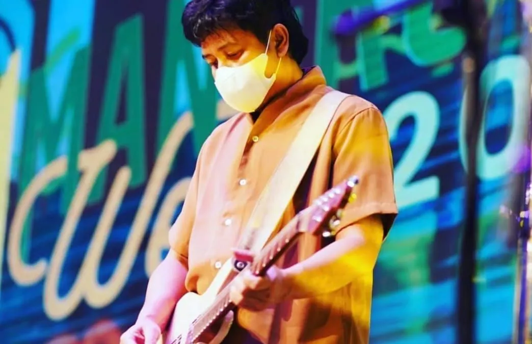Andrie Bayuajie Gitaris Kahitna yang ditangkap karena narkoba.