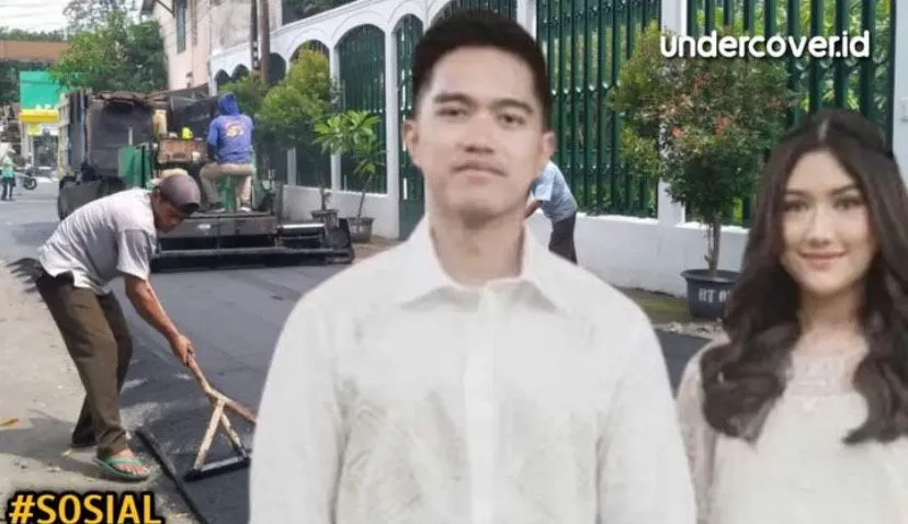 Persiapan Nikahan , Jalan Rumah Calon Besan Jokowi Diaspal Pakai APBD, Warganet Malah Dukung Kaesang Poligami