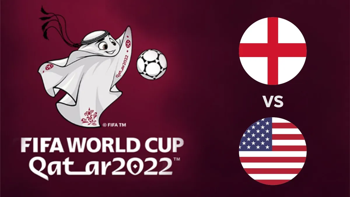 Streaming Inggris vs Amerika Serikat di Piala Dunia 2022.