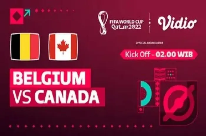 Nonton&nbsp;Siaran Langsung&nbsp;Belgia vs Kanada Piala Dunia 2022 Qatar di Sini, Kick Off Pukul 02.00 WIB!