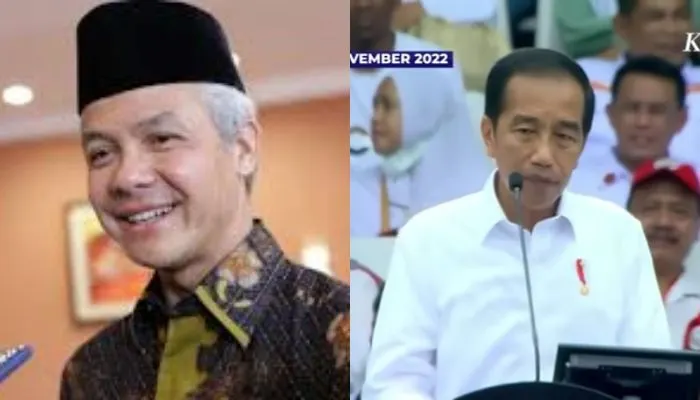 Kode Jokowi Sebut Jagokan Pemimpin Rambut Putih, Benarkah Dukung Ganjar Pranowo?