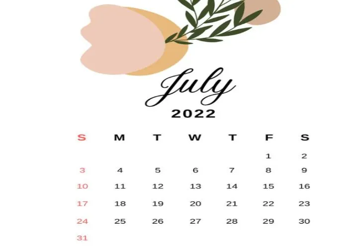 Daftar Hari Nasional Dan Internasional Bulan Juli 2022