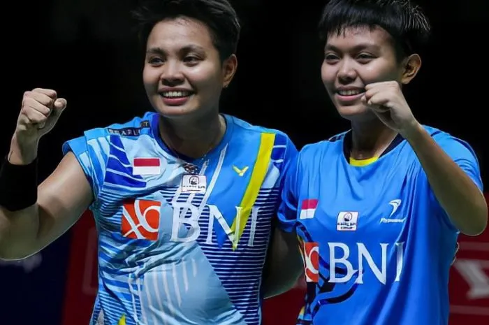 Apriani Rahayu dan Siti Fadia&nbsp;juarai&nbsp;Malaysia Open 2022. (PBSI)