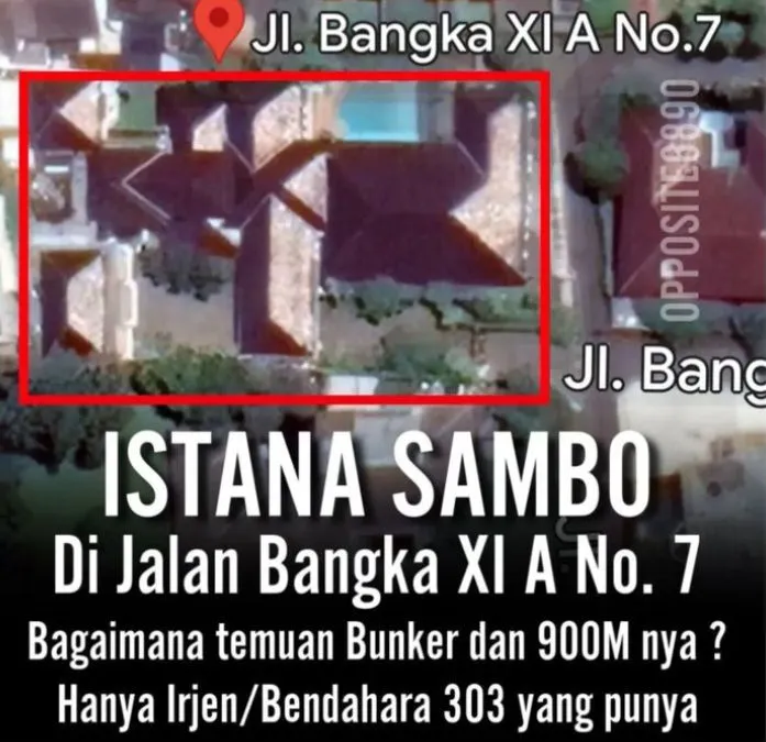 Beredar isu ditemukan bunker yang berisi uang tunai 900 Miliar rupiah di rumah Ferdy Sambo, asli apa hoax? 