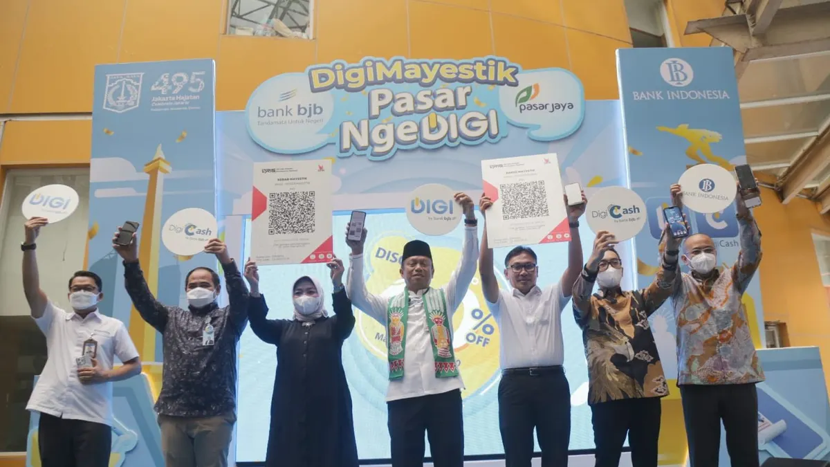 bank bjb Perluas Digitalisasi Pasar dan Dukung UMKM
