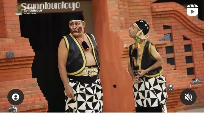 wayang orang di Museum Sonobudoyo  (instagram Sonobudoyo)