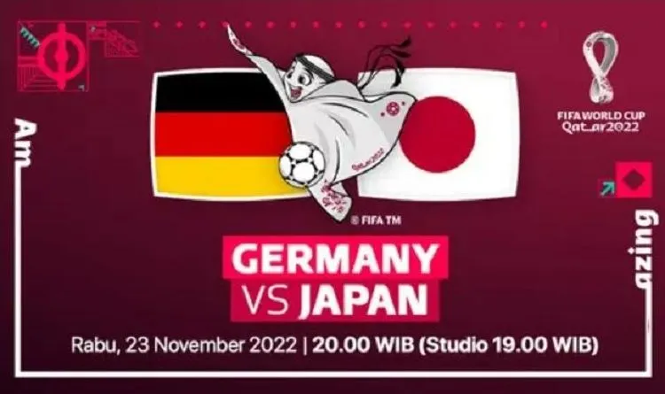 Jerman vs Jepang di Piala Dunia 2022.