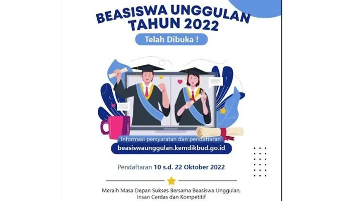 Beasiswa Unggulan Tahun 2022 Resmi Dibuka, Cek Persyaratannya