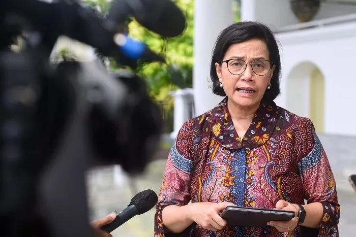 Menteri keuangan Sri Mulyani. KKSK harus meningkatkan koordinasi dan sinergi dalam menjaga stabilitas sistem keuangan di tengah kondisi global volatilitas pasar uang.