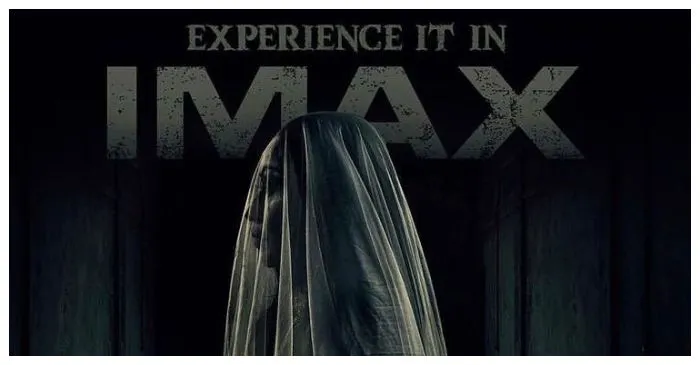Potret poster pengabdi setan 2 menggunakan Teknologi Imax (@transstudiomallbali)