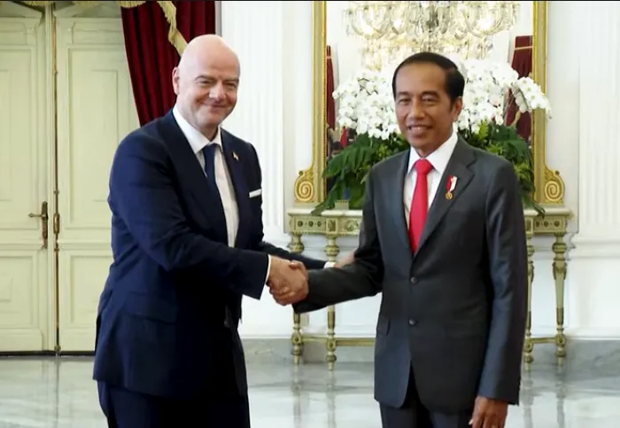 Sederet Hasil Pertemuan Presiden Jokowi dengan&nbsp;Presiden FIFA, Satu Diantaranya Didesak Agar Segera Dieksekusi