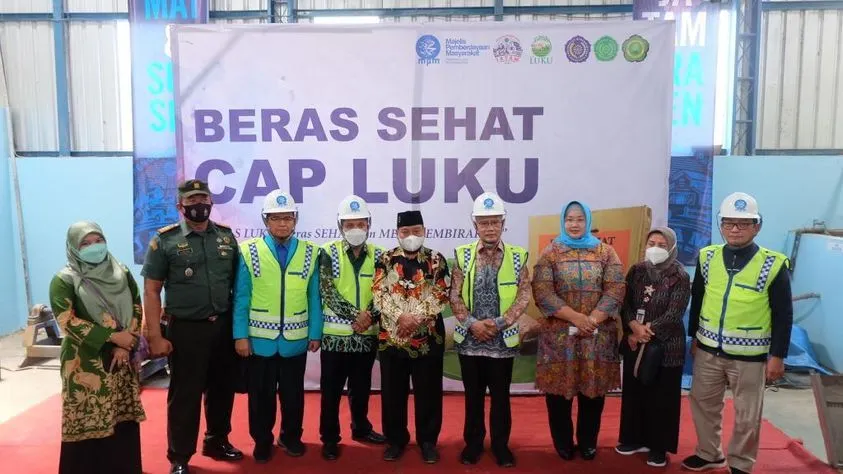 Peresmian Rice Mill Jamaah Tani Muhammadiyah Sragen