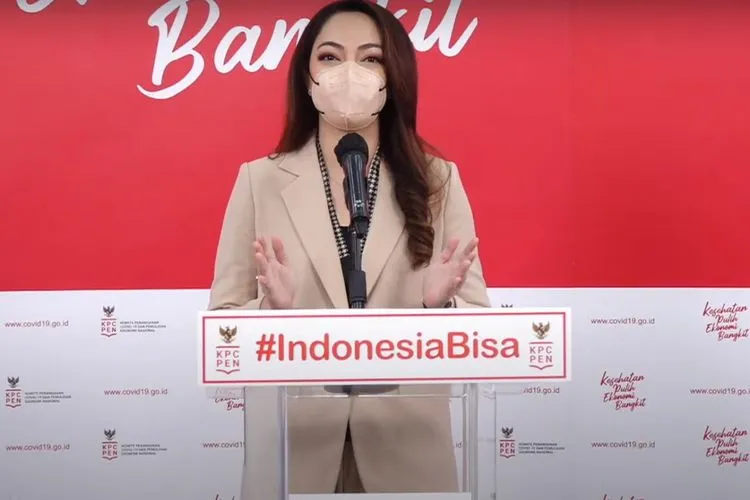 Juru Bicara Pemerintah untuk Penanganan COVID-19 dan Duta Perubahan Perilaku Reisa Broto Asmoro / dok. Satgas Covid-19