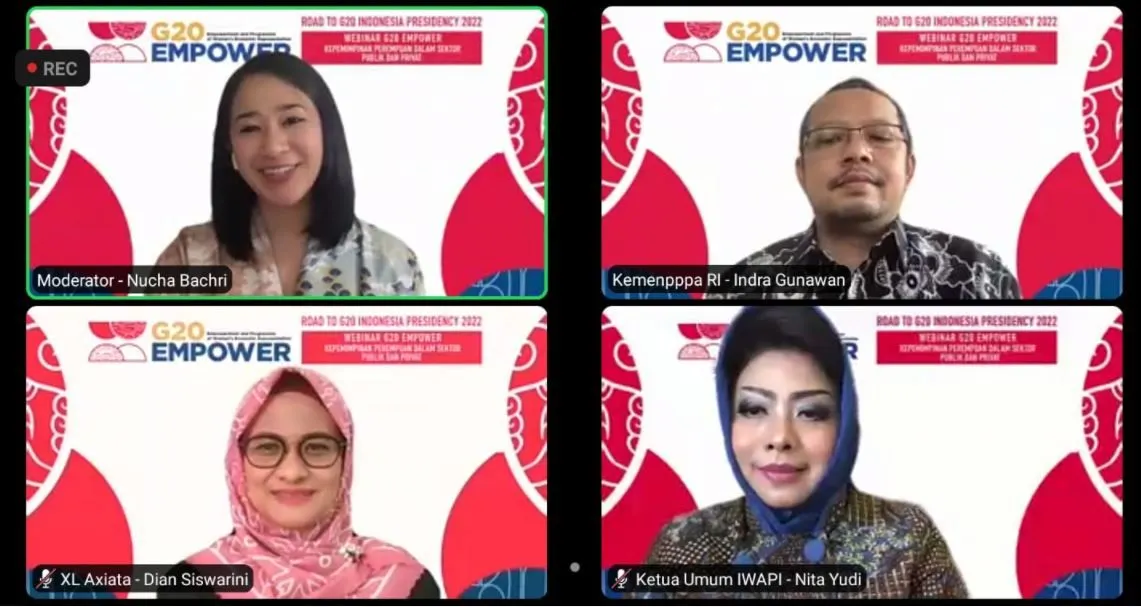 Sambut G20 Empower, Pemerintah Dorong Peran Aktif Perempuan Dalam Memajukan Negara (Yogi Faisal)
