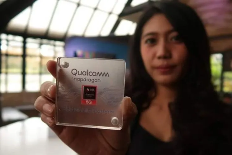 Prosesor Qualcomm Snapdragon 855, yang sudah mendukung teknologi 5G dan digunakan oleh Oppo Reno 10x Zoom 5G [Suara.com/Tivan Rahmat]