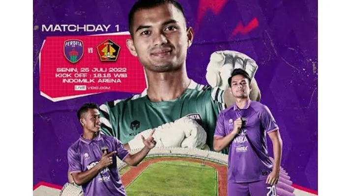 Link Live Streaming Persita Tanggerang VS Persik Kediri Liga 1 2022-2023
