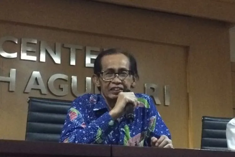 Mantan Hakim Agung Artidjo Alkostar. (Suara.com/Arga)