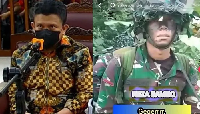 CEK FAKTA: Viral Prajurit TNI Bernama Reza Sambo, Benarkah Masih Saudara dengan Ferdy Sambo? Ini Sosoknya