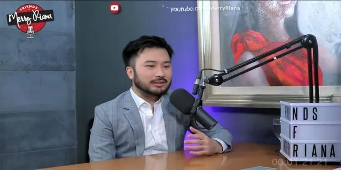 Rudy Salim dalam podcast Merry Riana sempat membahas investasi di Leslar Entertainment