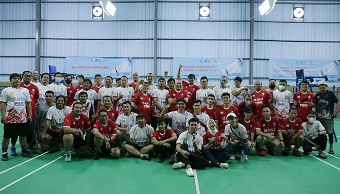 PNM Dukung Badminton Journalist Competition 2022 untuk memeriahkan HUT ke 77 RI