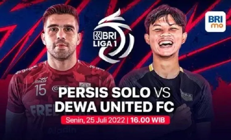 Link Live Streaming Persis Solo vs Dewa United FC