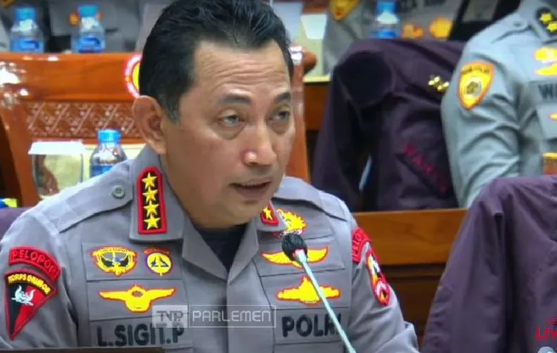 Kapolri Listyo Sigit Prabowo.