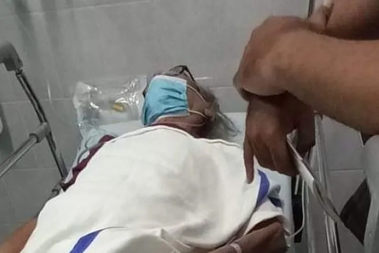 Maestro seni lukis Djokopekik kecelakaan dan mendapat perawatan di rumah sakit / Istimewa