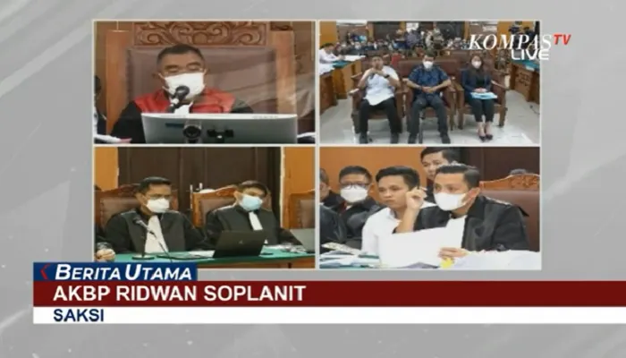 Menurut Ridwan Soplanit, Ferdy Sambo memerintahkan tidak perlu beramai-ramai dan tidak menyampaikan apapun terkait kejadian Duren Tiga.