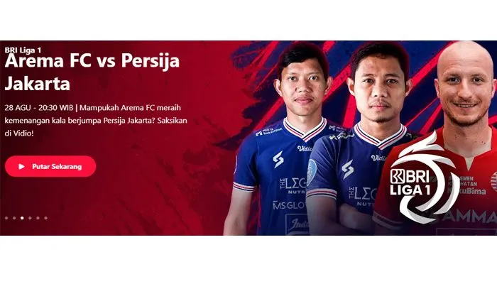 Link Live Streaming Bola Arema FC vs Persija Jakarta BRI Liga 1
