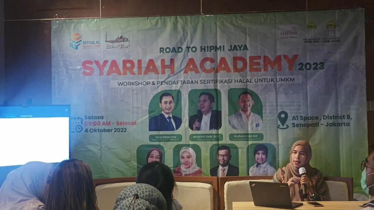 Hipmi Jaya edukasi sertifikasi halal bagi UMKM dengan gencar.