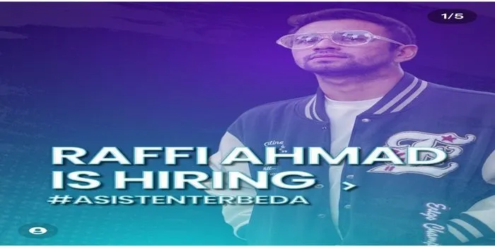 Lowongan Rans Entertainment, Raffi Ahmad Cari Asisten Terbeda, Ini Kualifikasi dan Job Desknya!