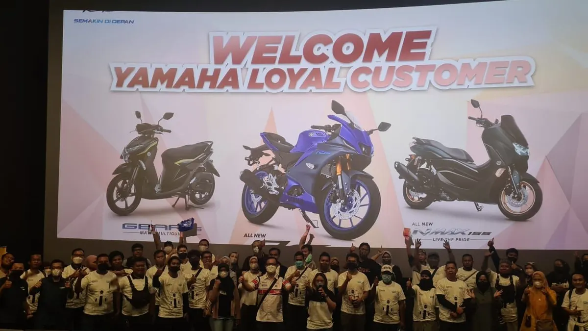 Yamaha DDS Jakarta gelar Customer Gathering Nonton Bareng Bioskop untuk konsumen yang service motor di bengkel dan dealer resmi Yamaha.