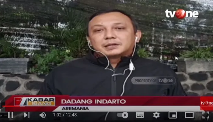 Seorang Aremania Merasakan Semprotan Gas Air Mata di Kanjuruhan Seperti Untuk Perang Bukan Menghalau Masa